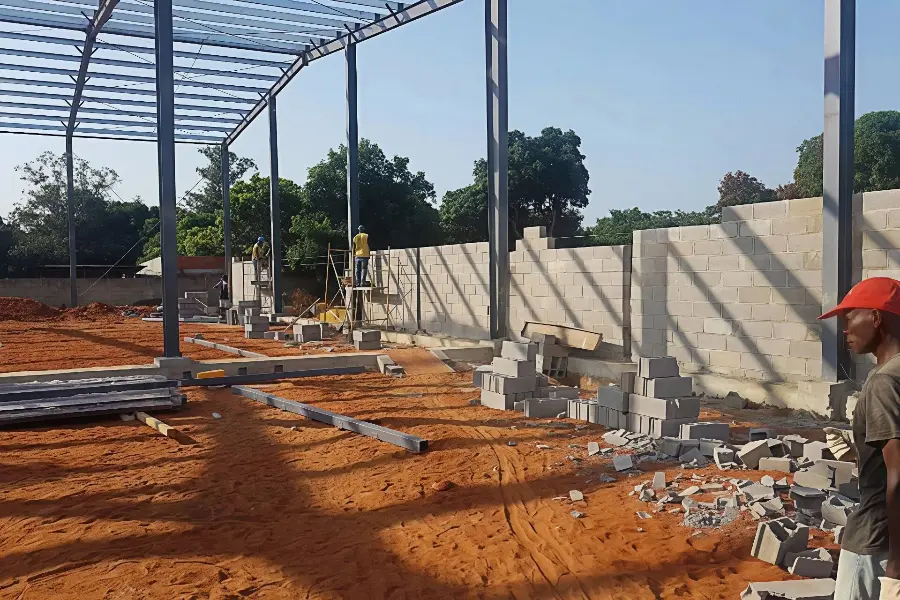 海外钢结构饮料厂和办公室项目